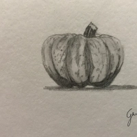 Daily art challenge #17 - pumpkin